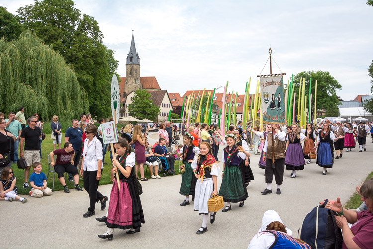 Thüringer trachtenjugend in Öhringen